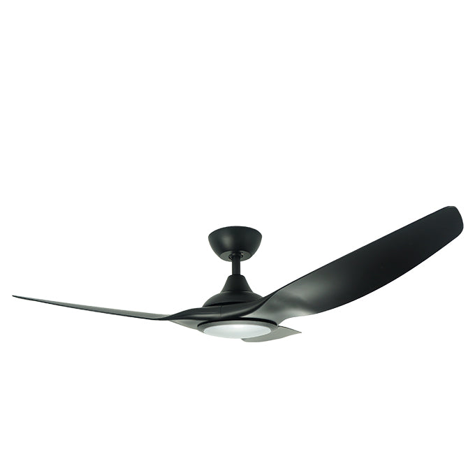 Airstream 40/46/52 Inch DC Motor Ceiling Fan with Optional LED Light Kit - Energy Efficient Quiet Cooling for Living Room, Bedroom & Patio