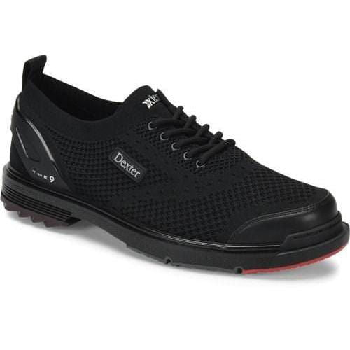 Dexter Men's THE 9 ST Black Wide Bowling Shoes - Professional Comfort for League Play & Tournament Bowling