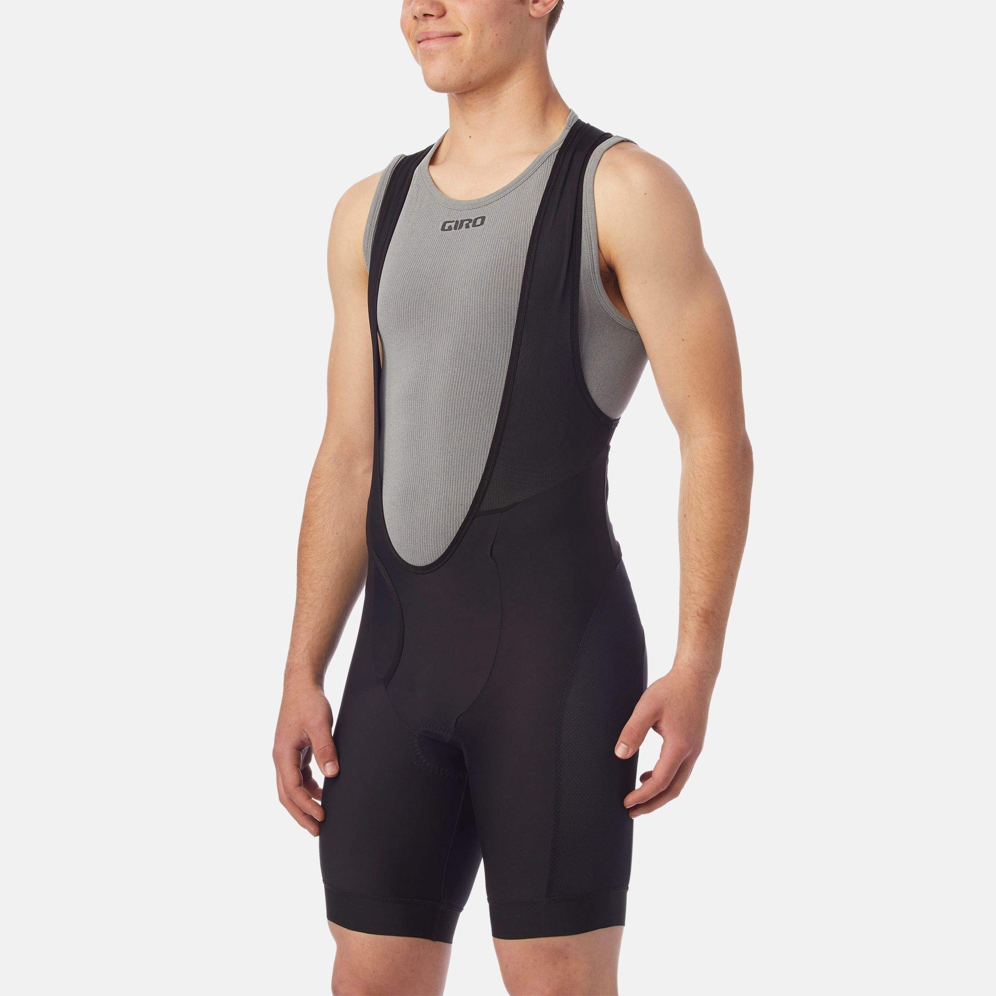 Giro Men's Base Liner Bib Short - Cycling Underwear for Road & Mountain Biking | Moisture-Wicking & Comfortable Bike Shorts for Training & Racing