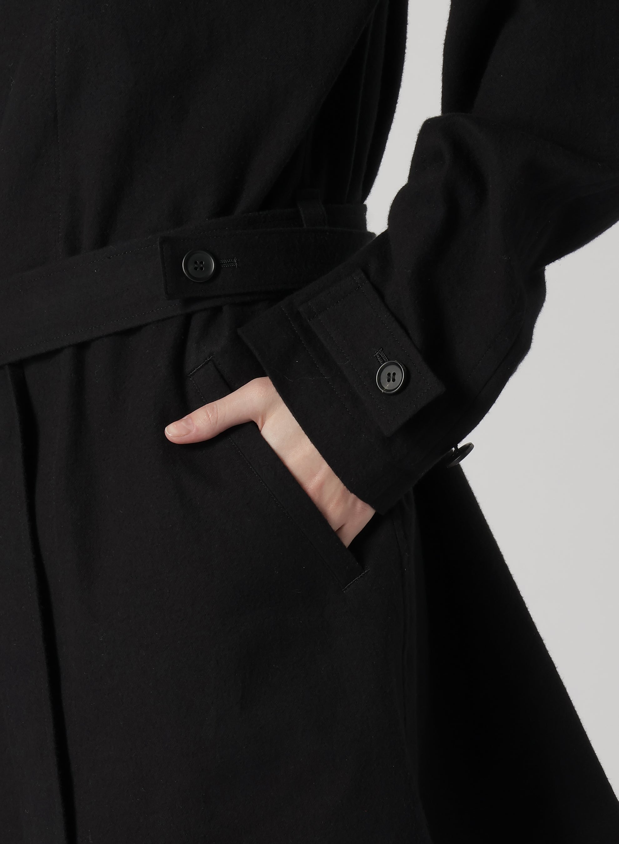 Men's Cotton Flannel Belted Jacket - Warm & Stylish Winter Coat for Outdoor Activities, Casual Wear & Layering