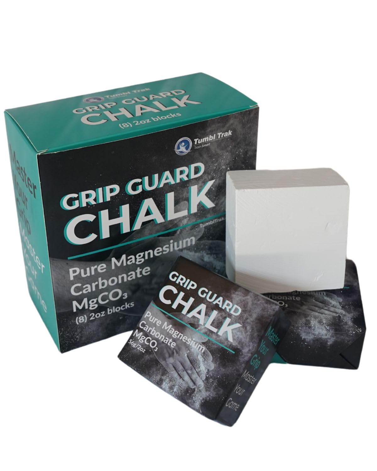 Premium Gymnastics Chalk Blocks for Grip - Tumbl Trak High-Performance Chalk for Bar Training | Ideal for Gymnasts, Weightlifters & Rock Climbers