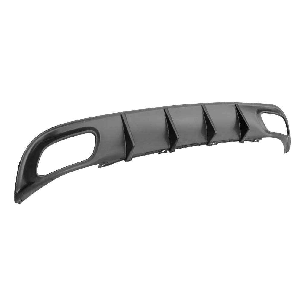 FREEMOTOR802 Rear Diffuser for 2015-2023 Dodge Charger Base & SXT Trims | V2 Style Unpainted Black PP Spoiler | Rear Bumper Upgrade for Enhanced Aerodynamics & Sporty Look