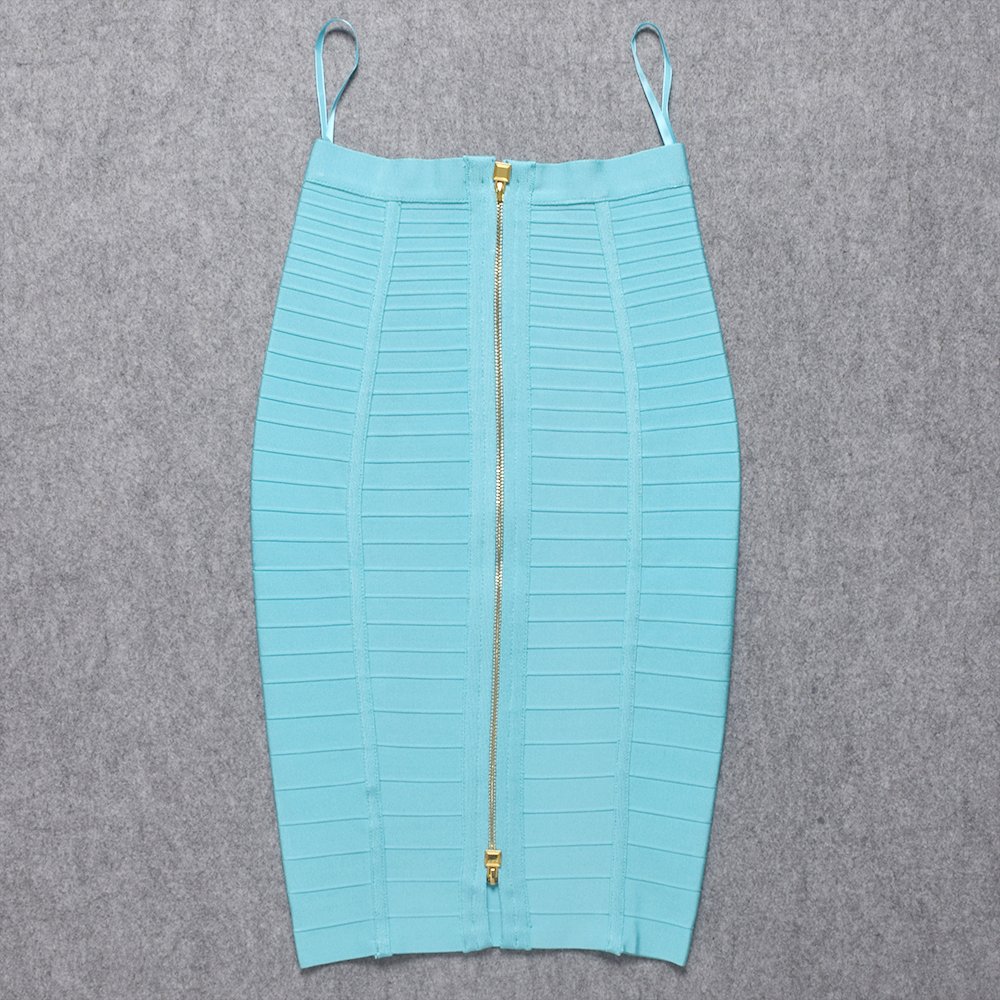 Stylish Women's High Waist Stretchy Rayon Bandage Pencil Skirt for Work, Office, Party & Night Out | Slim Fit Bodycon Midi Skirt