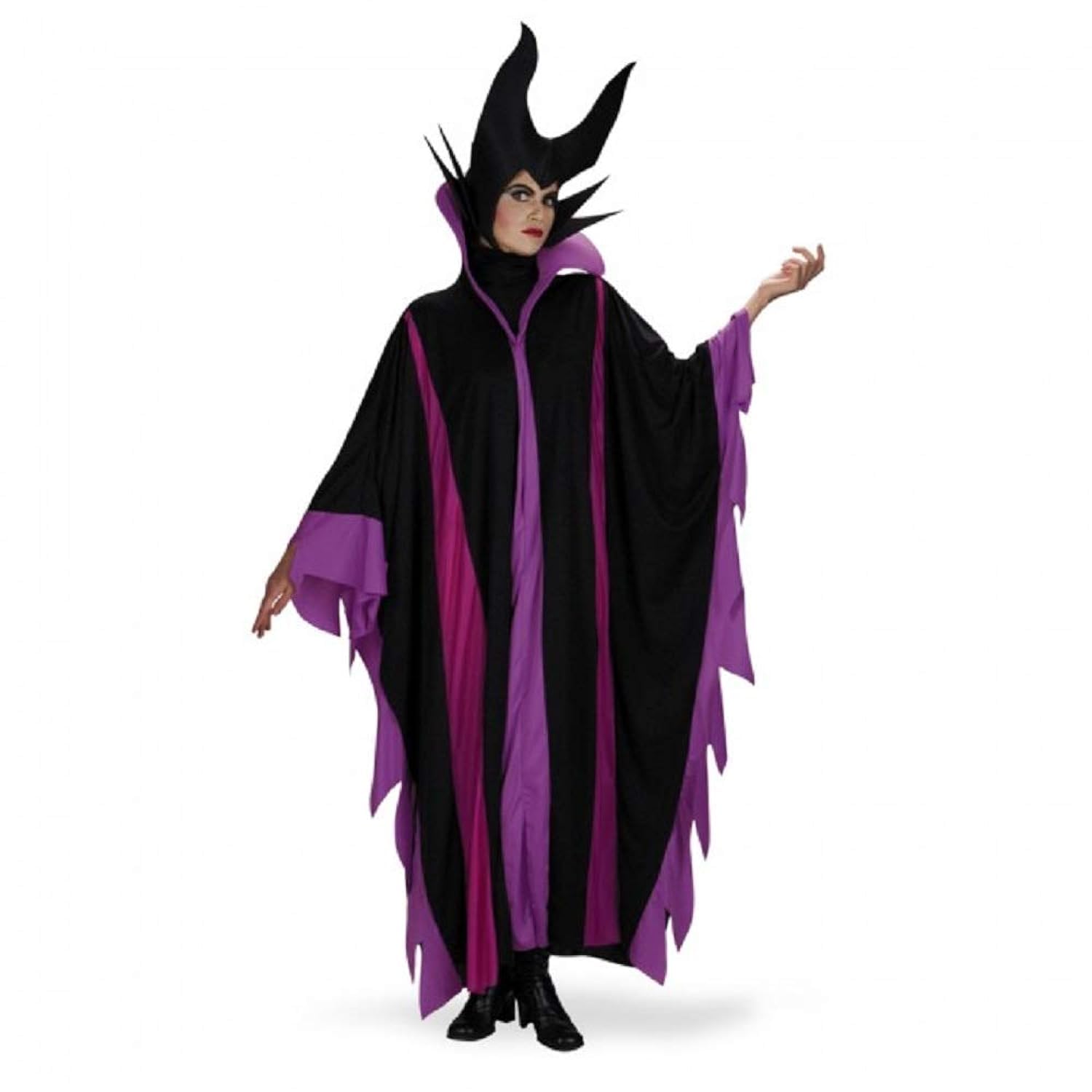 Disney Sleeping Beauty Maleficent Deluxe Costume for Women - Halloween, Cosplay & Dress-Up Party Outfit
