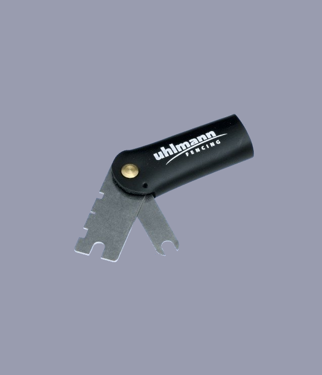 Uhlmann Epee Testing Gauges with Protective Case - Premium Fencing Equipment for Tournament & Training Use