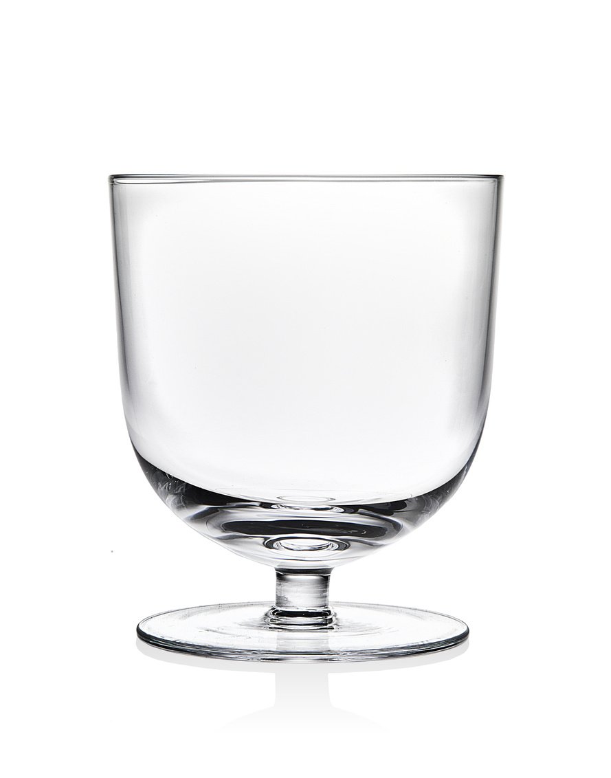 Godinger Rondo 4-Piece Crystal Lowball Tumbler Set - Elegant Whiskey Glasses for Bourbon, Scotch & Cocktails - Perfect for Home Bar, Dinner Parties & Gifts
