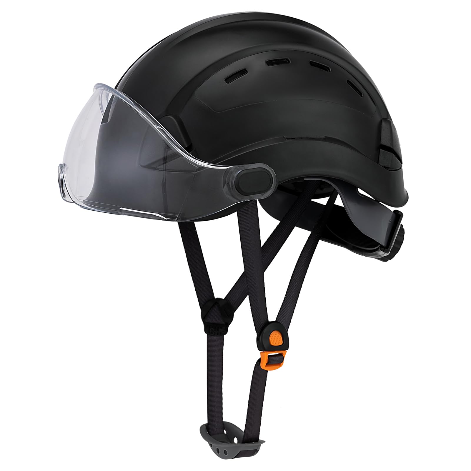ANSI Z87.1 Certified Safety Hard Hat with Visor & Ear Protection - Professional Arborist Chainsaw Helmet for Forestry Work & Tree Climbing - Ideal for Logging, Construction & Outdoor Safety Gear