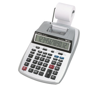Canon P23DH Printing Calculator - 110-240V Dual Voltage for Office, Home & Business Use - Perfect for Accounting, Invoicing & Financial Calculations