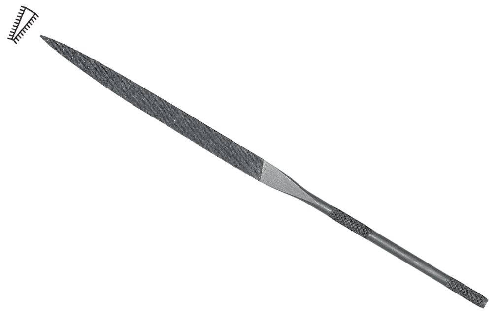 Grobet Swiss Precision Needle File Cut #2 - 6 1/4