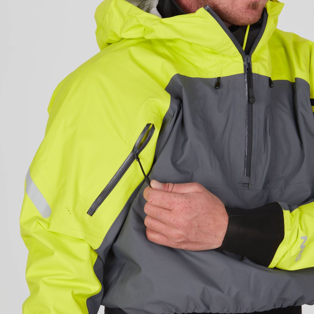 NRS Riptide Men's Waterproof Paddling Jacket for Kayaking & Canoeing | Lightweight & Breathable Rain Jacket | Ideal for Outdoor Water Sports & Fishing