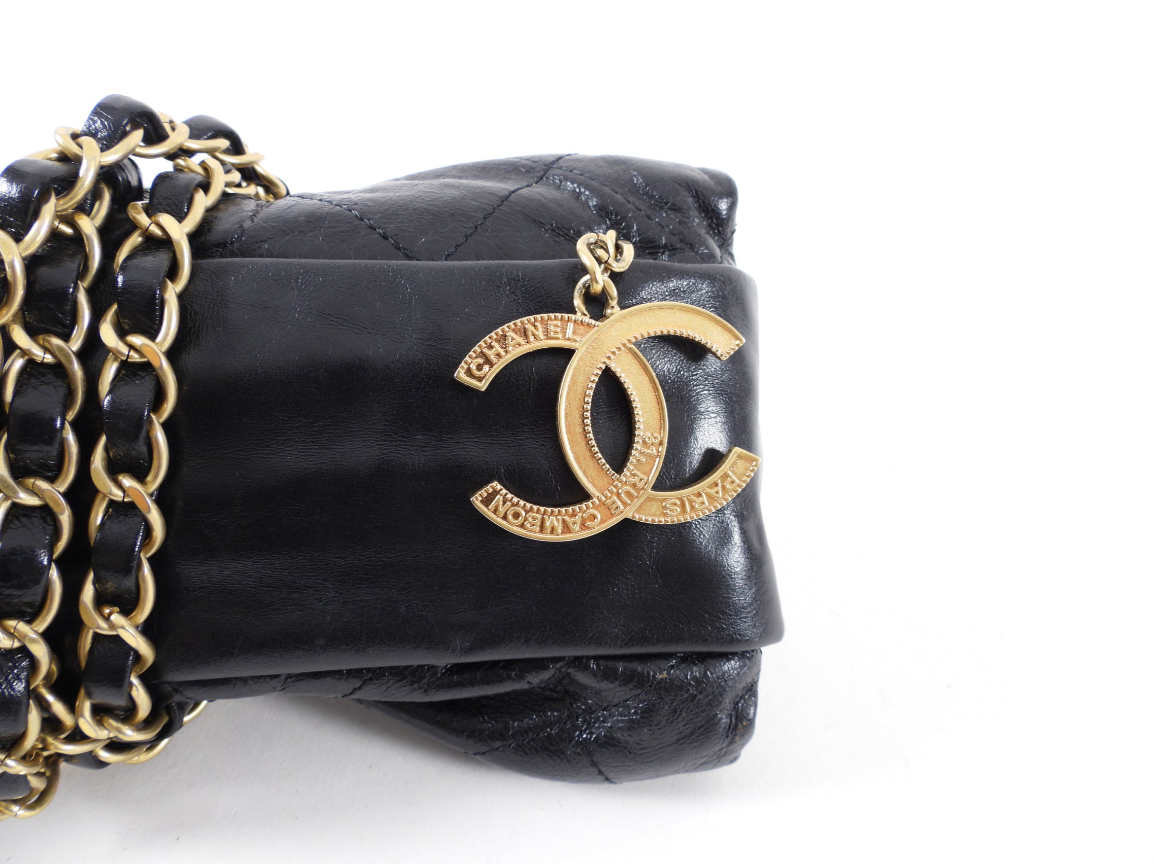 Chanel Paris Bombay Midnight Swim Baluchon Runway Bag - Luxury Designer Handbag for Women, Evening Parties & Special Occasions