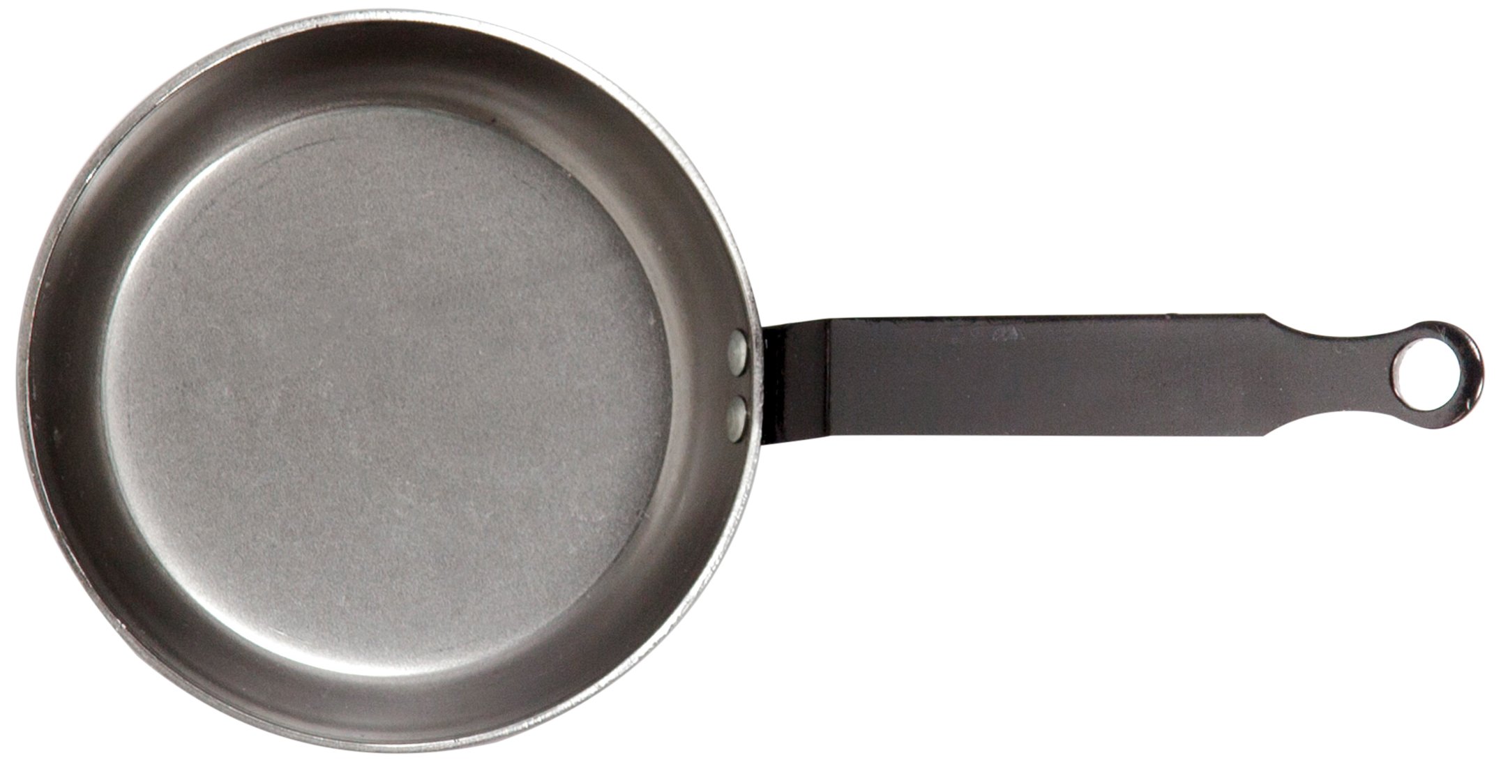Premium 22cm Polished Stainless Steel Frying Pan - Silver Nonstick Cookware for Sautéing, Frying & Perfect Omelets - Ideal for Gas, Electric & Induction Stovetops