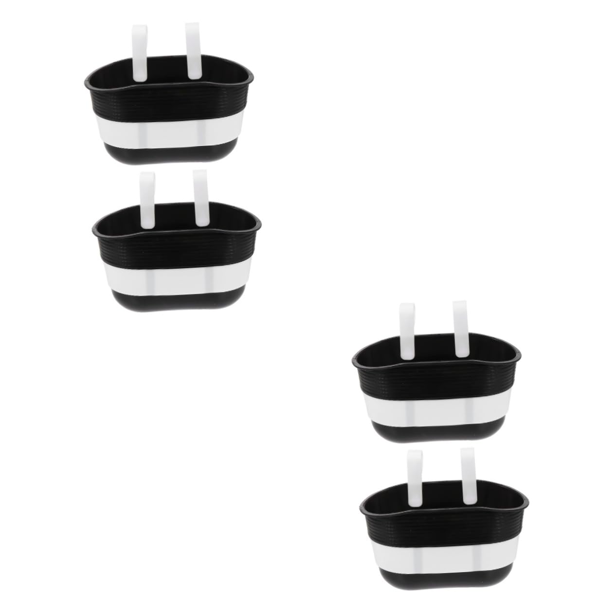 Unomor 4-Pack Small Bike Baskets - Wooden Storage Containers for Balance Bikes, Scooters & Electric Bikes | Perfect for Girls, Pets & Kids | Ideal for Trikes, Riding & Outdoor Activities