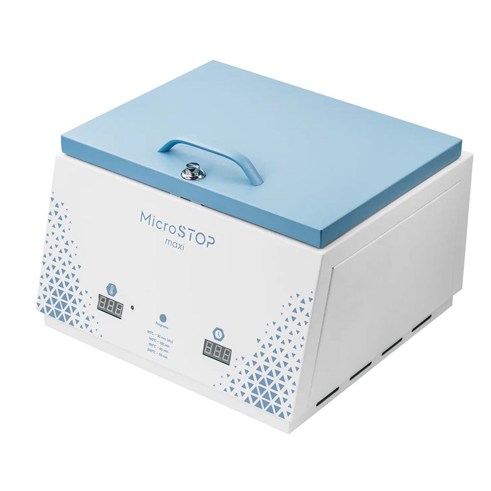 Open Box MicroStop MAXI Dry Heat Sterilizer for Dental Instruments - Perfect for Clinics, Labs & Home Use