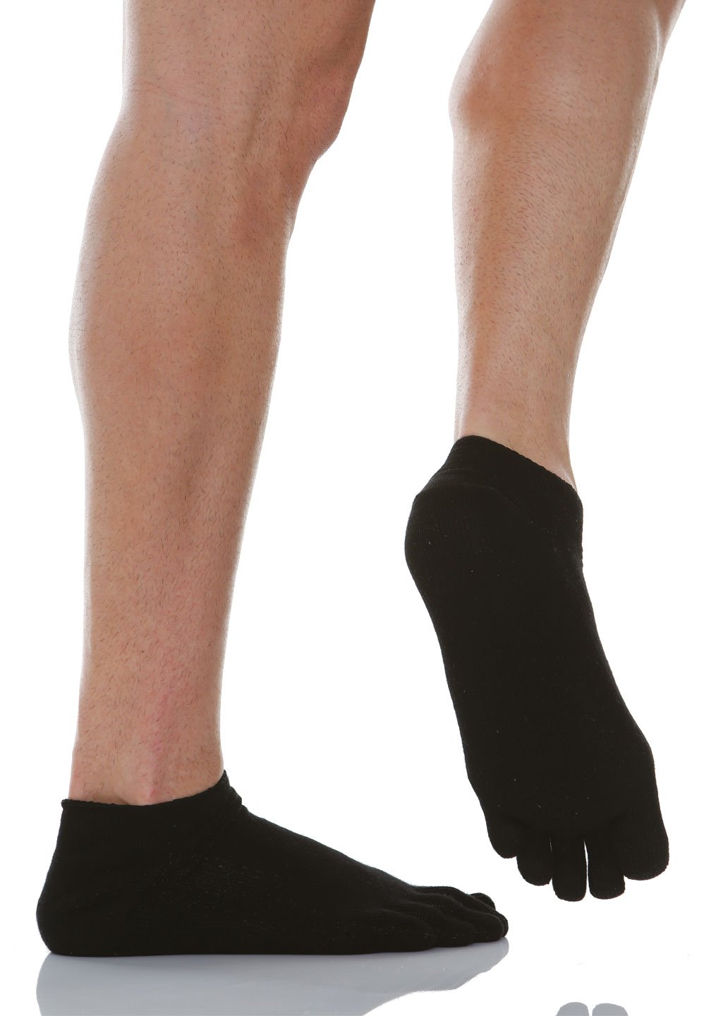 RELAXSAN 650CS Diabetic No Show Socks for Men & Women - 5 Toe Separator Socks, Low Cut, Breathable Cotton with Silver Fiber for Sensitive Feet - Perfect for Diabetes, Neuropathy & Daily Comfort Wear