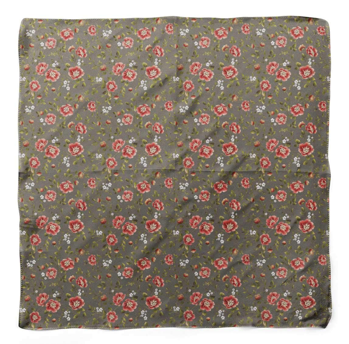Bimba Printed Pure Silk Scarf - Women's Fashion Hair Wrap, Neck Scarf & Head Bandana - Elegant Accessory for Office, Wedding & Travel