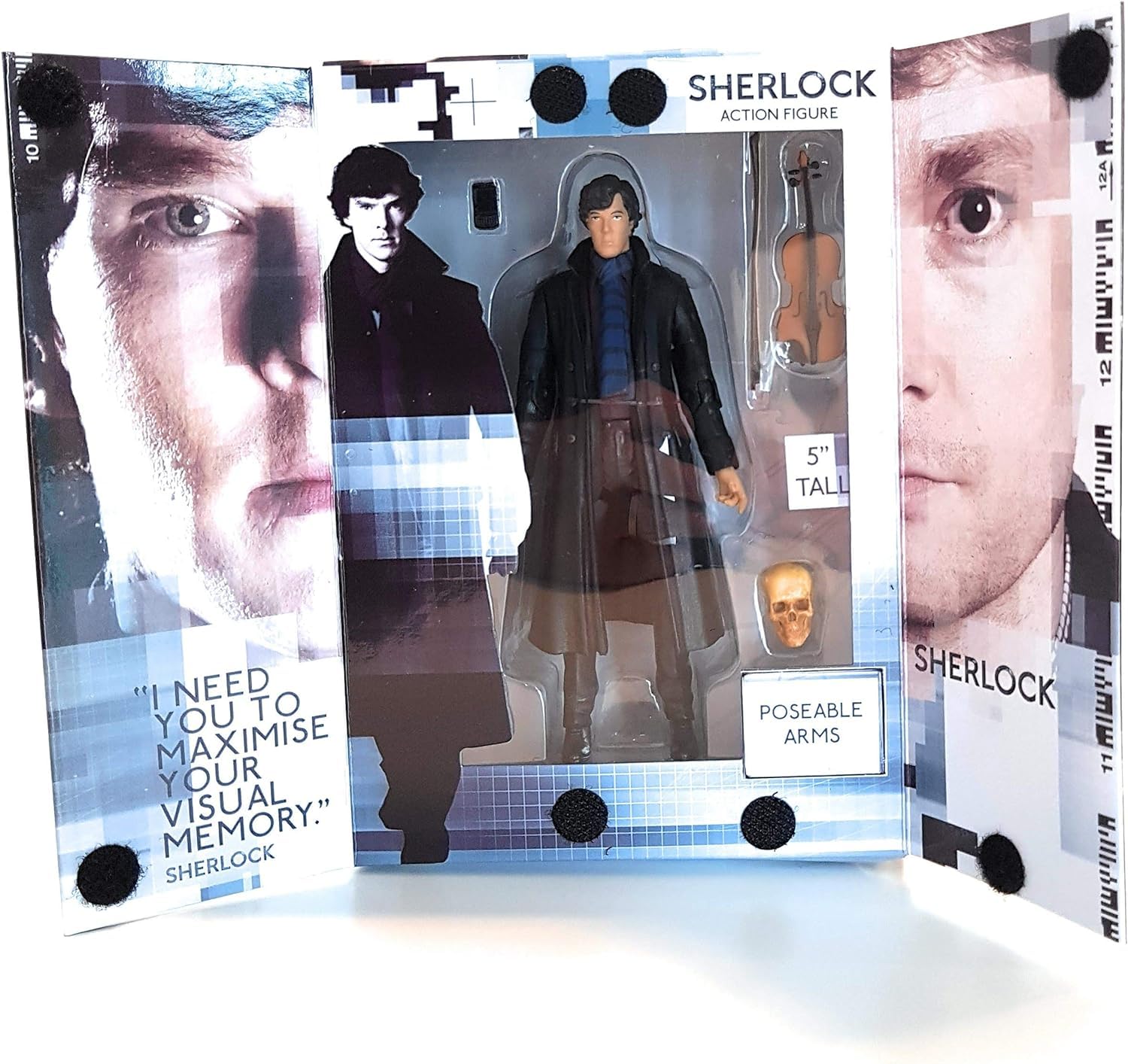 Sherlock 5-Inch Scale Collectible Action Figure - Perfect for Display, Gift Giving & Role Play Scenes