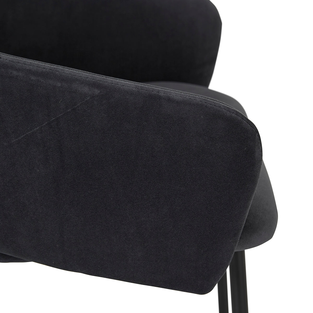 Asher Velvet Bar Stool 26