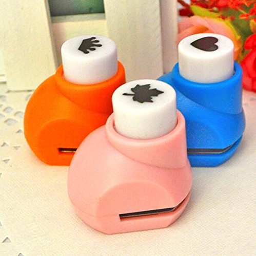 6-Piece Mini Scrapbook Punch Set - Floral Shape Hole Punchers for DIY Card Making, Scrapbooking & Paper Crafts (Perfect for Handmade Greeting Cards, Journals & Craft Projects)
