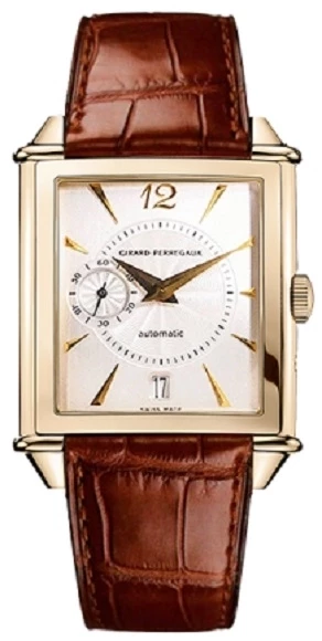 Luxury Girard Perregaux Vintage 1945 18K Rose Gold Men's Watch - Classic Dress Watch for Business & Formal Occasions