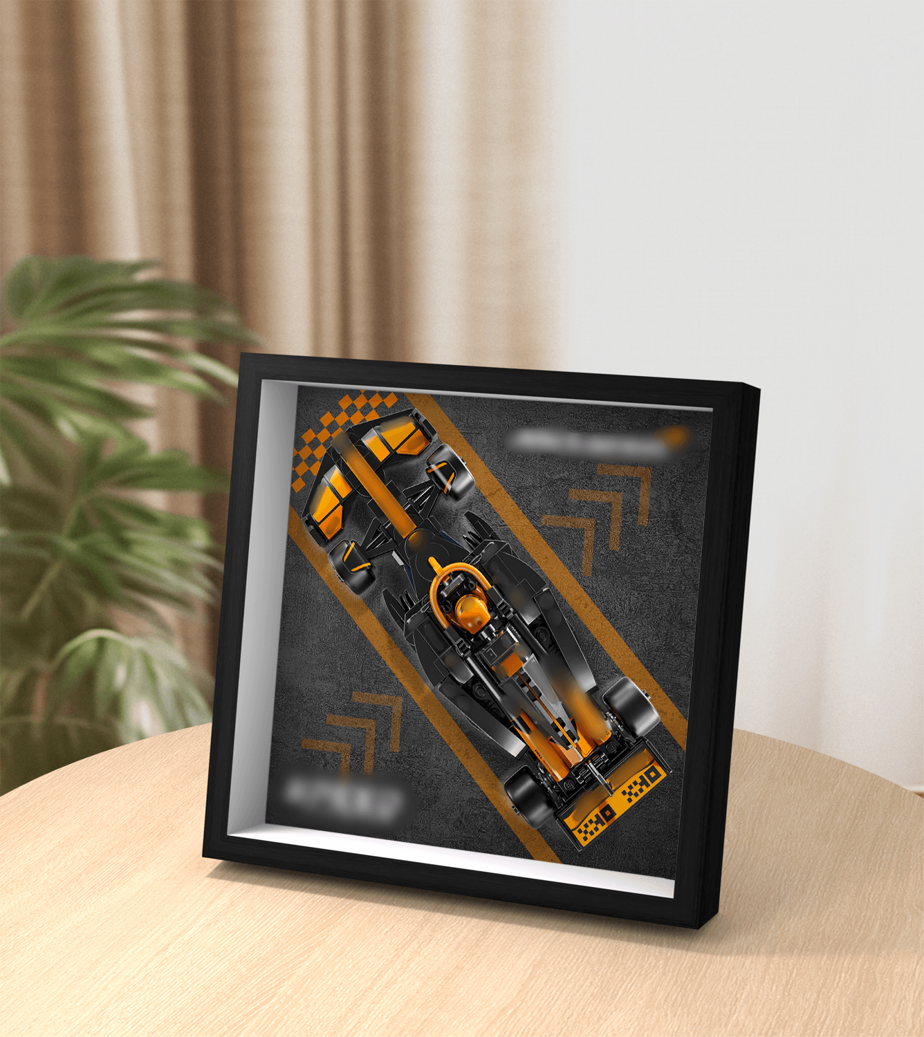 LEGO Speed Champions Display Frame - Showcase Your LEGO Car Collection - Perfect for Home Decor, Office Display, and LEGO Enthusiasts