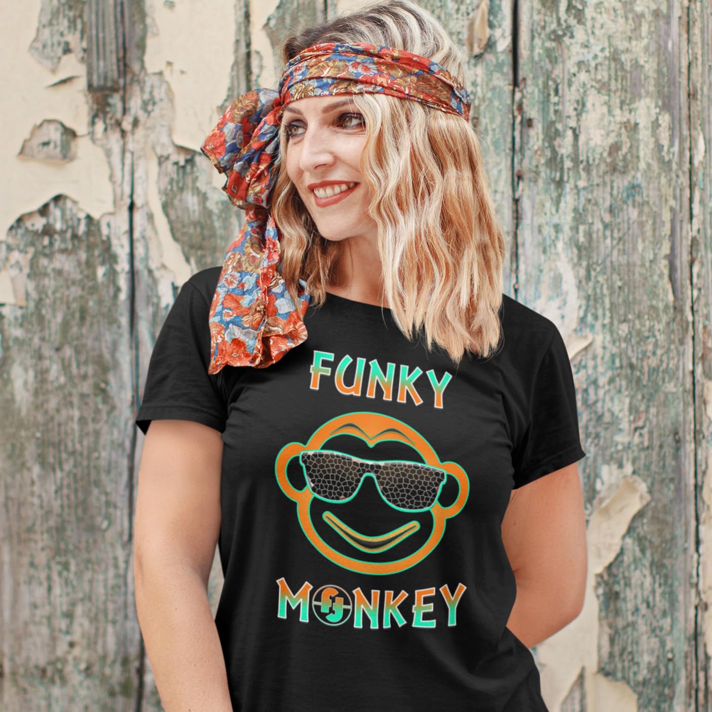Funky Monkey Graphic Tees for Women & Teens - Trendy Funny T-Shirts for Casual Wear, Parties & Gifts - Cute & Comfortable Women's Humor Shirts for Everyday Outfits