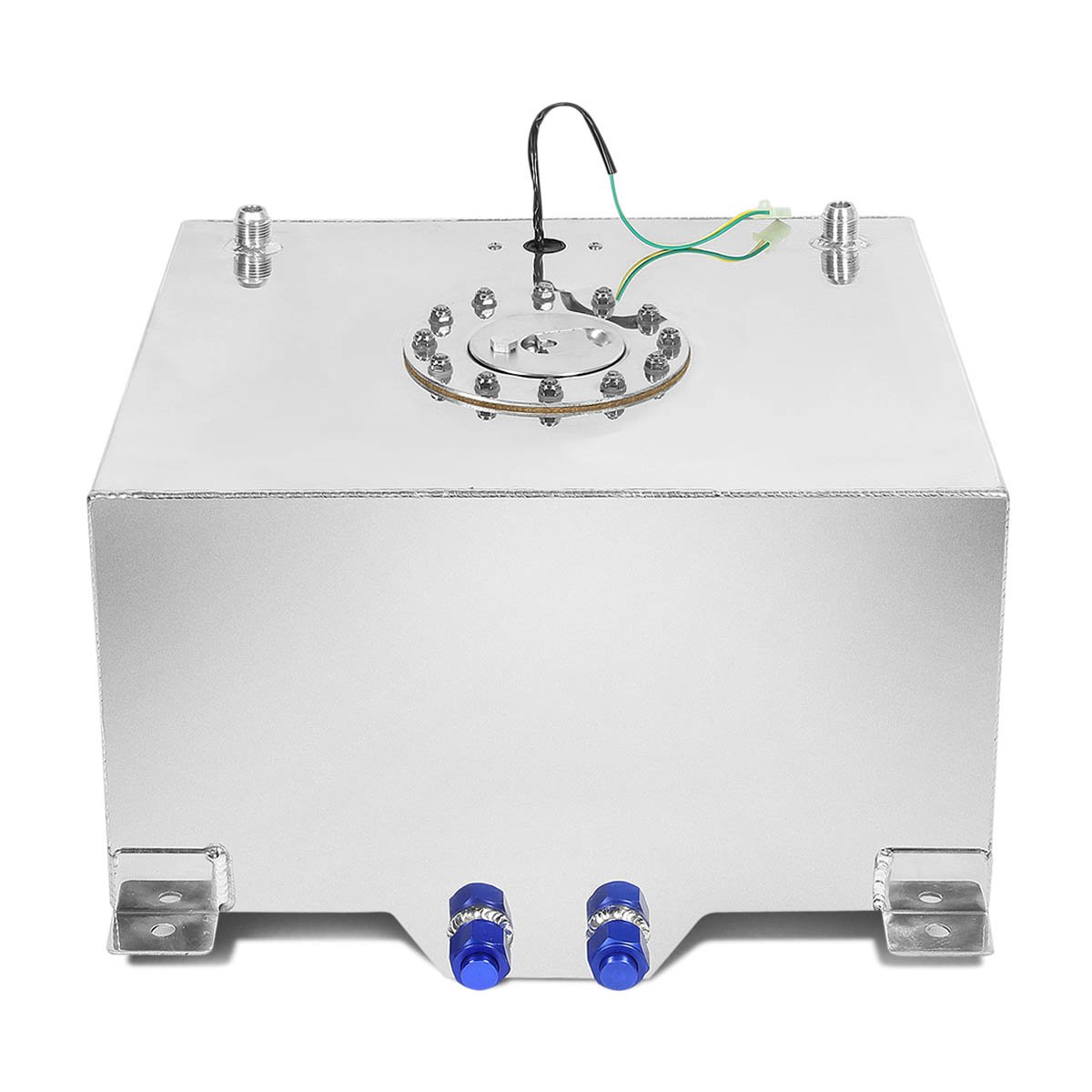 DNA MOTORING 10 Gallon Aluminum Top-Feed Fuel Cell Gas Tank - 16.5