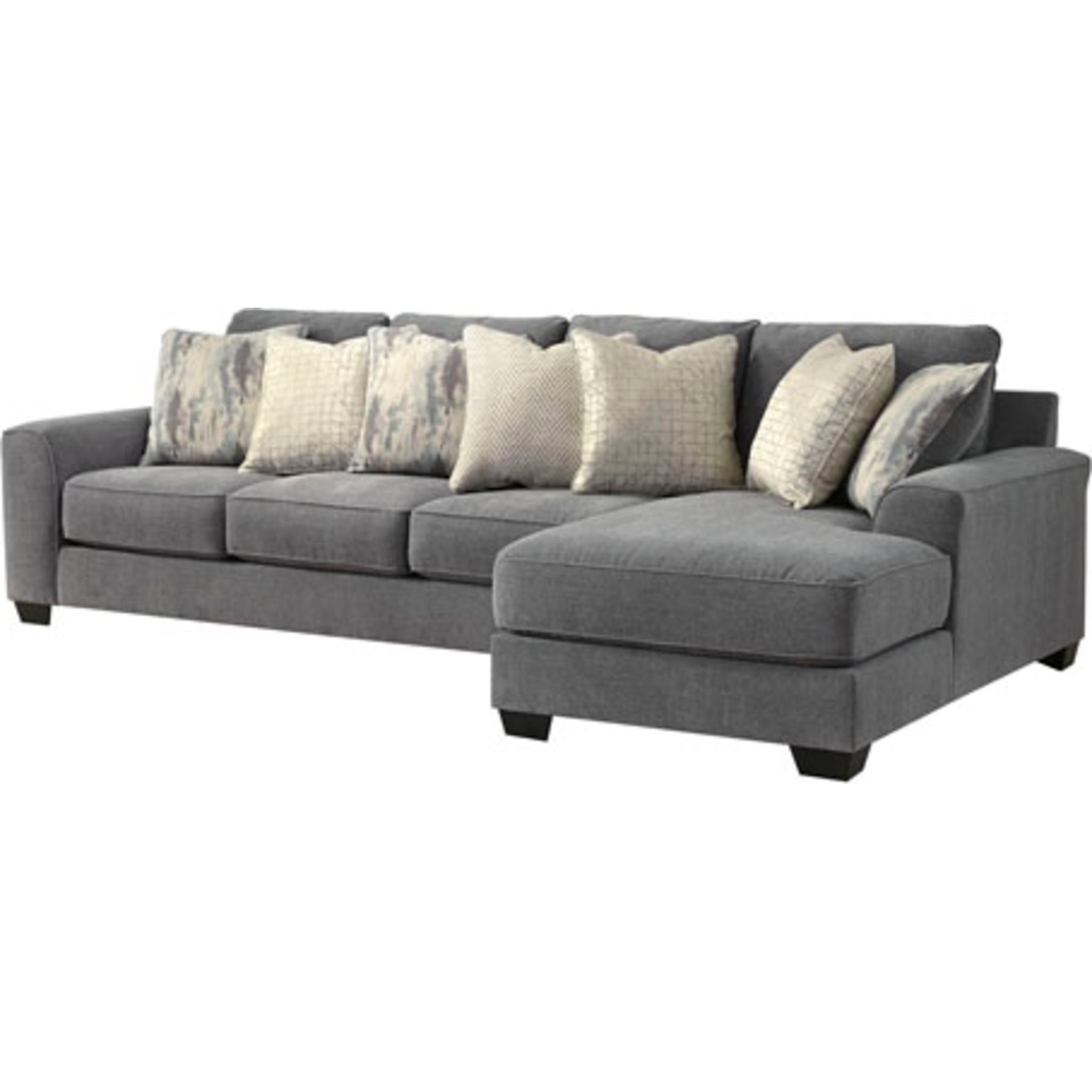 Castano Exclusive 2-Piece Sectional Sofa Set - Modern L-Shaped Couch for Living Room, Family Room & Lounge Areas
