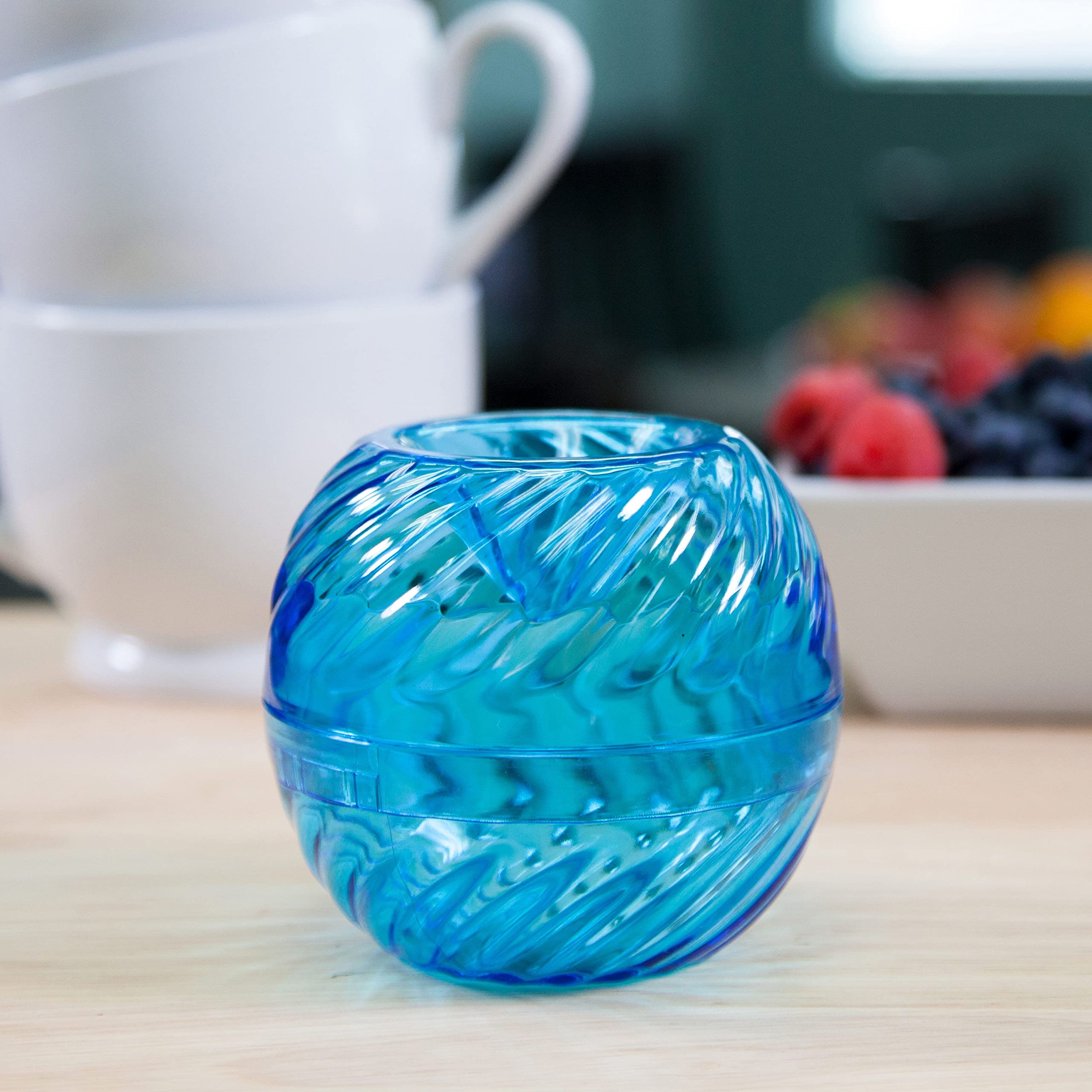 FlyFix Indoor Fruit Fly Trap - Effective Gnat & Fruit Fly Catcher - Easy to Use Kitchen Pest Control - Food-Based Lure Attractants - Ideal for Kitchens, Dining Rooms & Bars (Pink) | Eliminate Fruit Flies Around Fruits, Trash Cans & Compost Bins