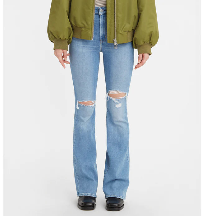 Levi's 726 High Rise Flare Jeans for Women - Vintage 70s Inspired Bootcut Denim Pants, Stretch Comfort Fit for Casual Wear & Night Out