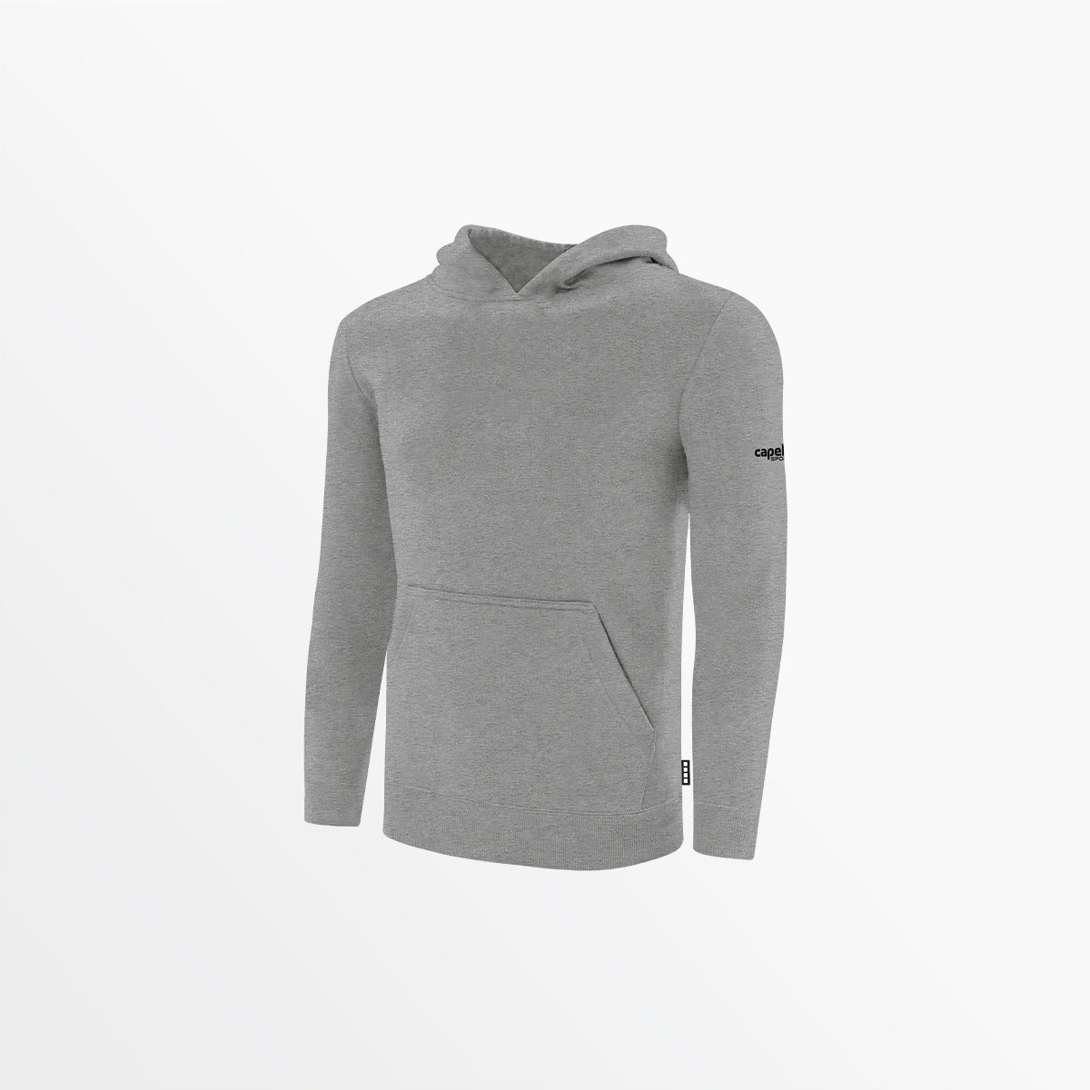 Youth Basics Fleece Pullover Hoodie with Sleeve Logo - Cozy Winter Wear for Teens & Kids - Perfect for School, Sports & Outdoor Activities