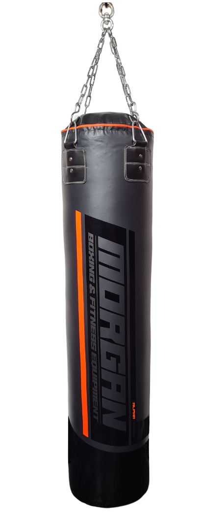 Morgan Alpha Heavy Duty Boxing Bag - Professional Training Punching Bag for Home & Gym - Perfect for Boxing, MMA, Kickboxing & Fitness Workouts