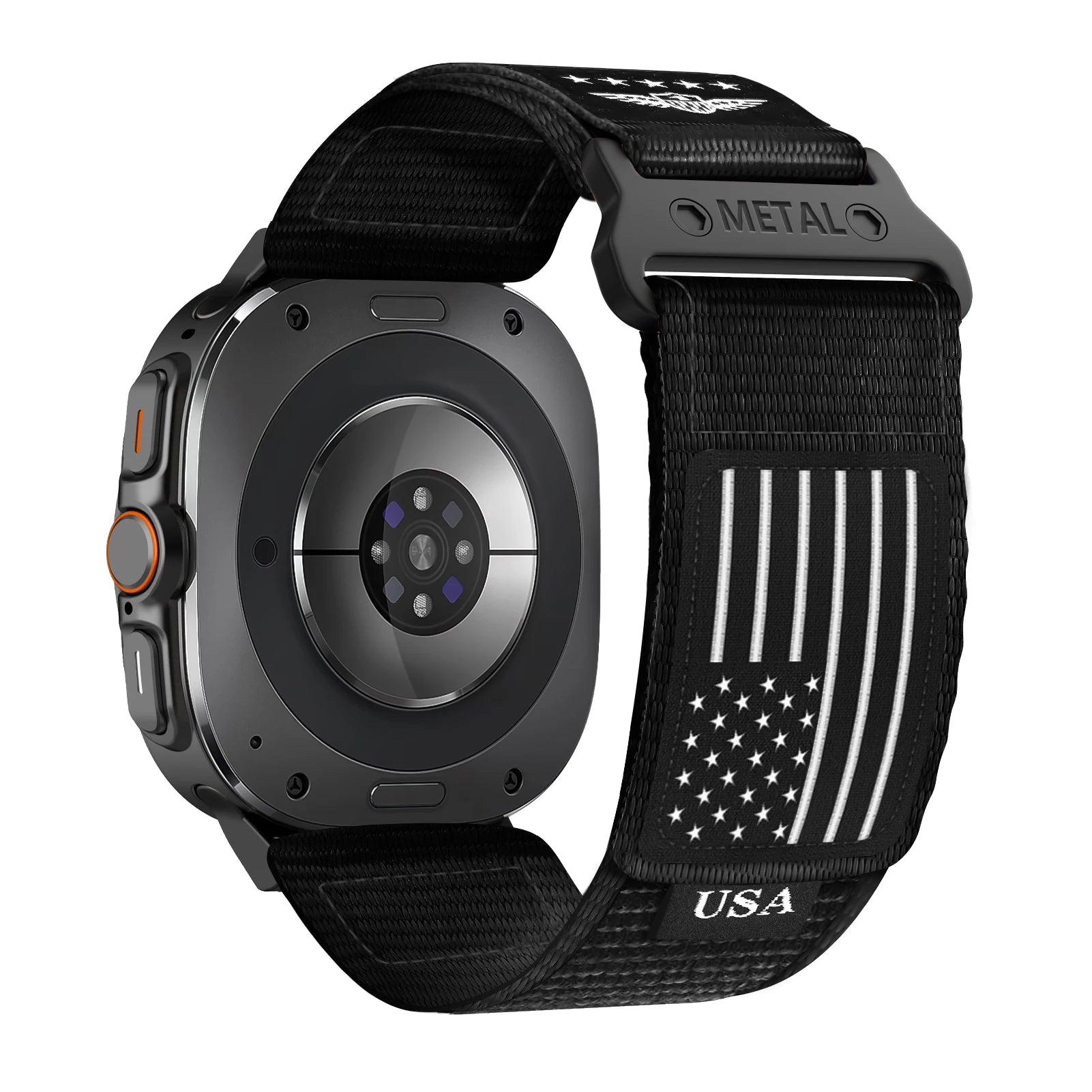 Durable Nylon Military Strap for Samsung Galaxy Watch Ultra - Tactical Watch Band for Outdoor, Hiking, and Adventure Activities