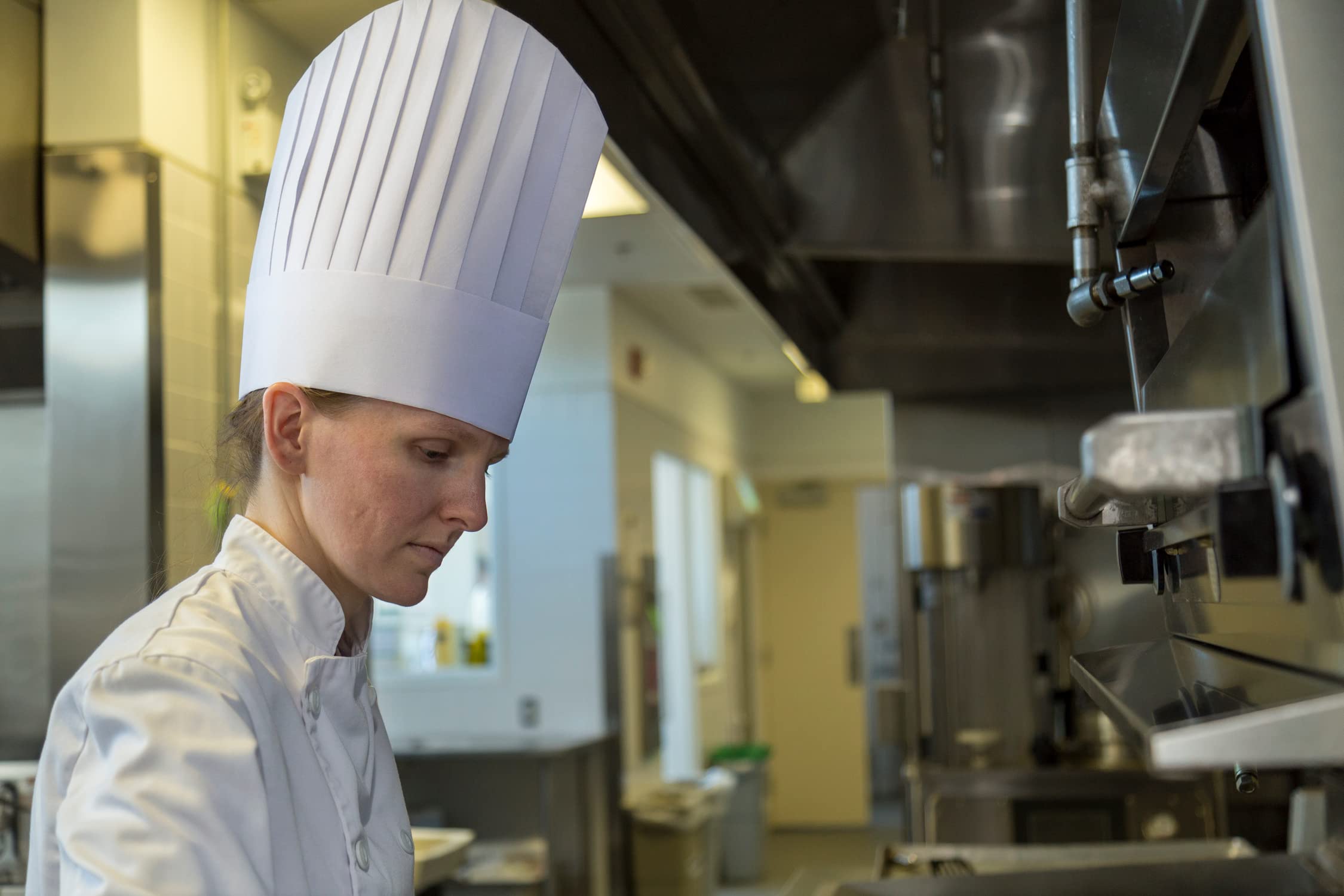 Royal 12 Inch Viscose Pleated Chef Hats 