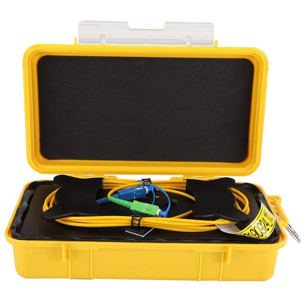 1km OTDR Extension Cable - SC/UPC to SC/APC Single Mode Fiber Optic Launch Cable for Dead Zone Elimination | Ideal for Network Testing, Fiber Optic Maintenance & OTDR Calibration
