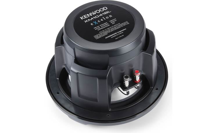 Kenwood Excelon XM1041 10-Inch Marine Subwoofer - High-Performance Waterproof Audio for Boats, Yachts & Outdoor Adventures