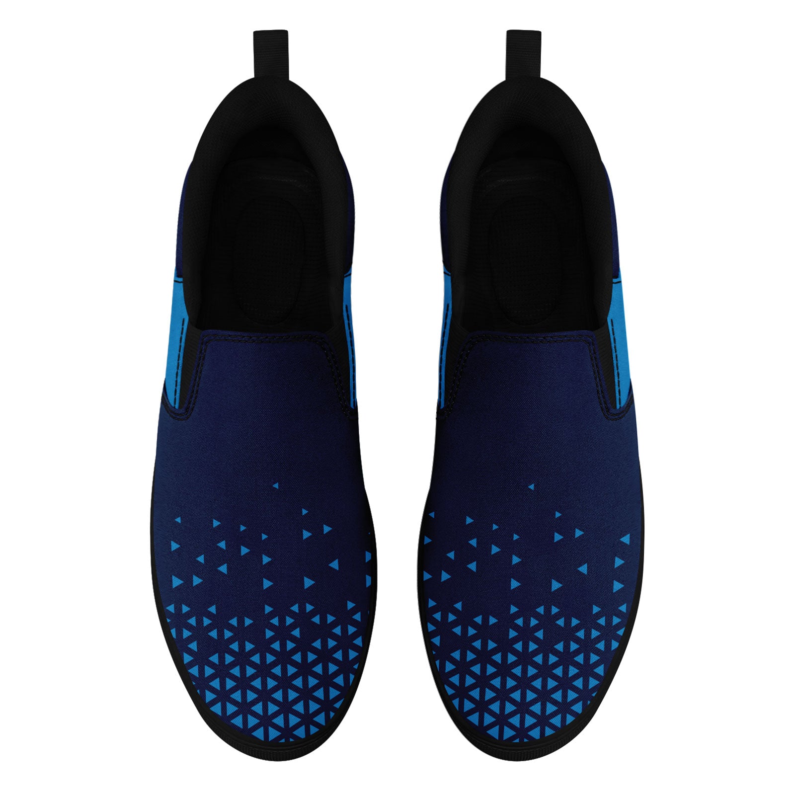 Custom Personalized Slip-On Canvas Sneakers for Men & Women - Handmade Breathable Comfortable Shoes for Casual Wear, Walking & Travel - FN071 E023042