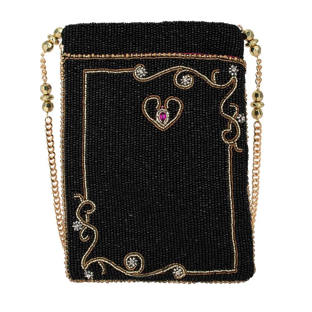 Mary Frances Deal Me in Crossbody Handbag for Women - Stylish Multi-Color Casino Themed Purse - Perfect for Night Out, Travel, and Everyday Use