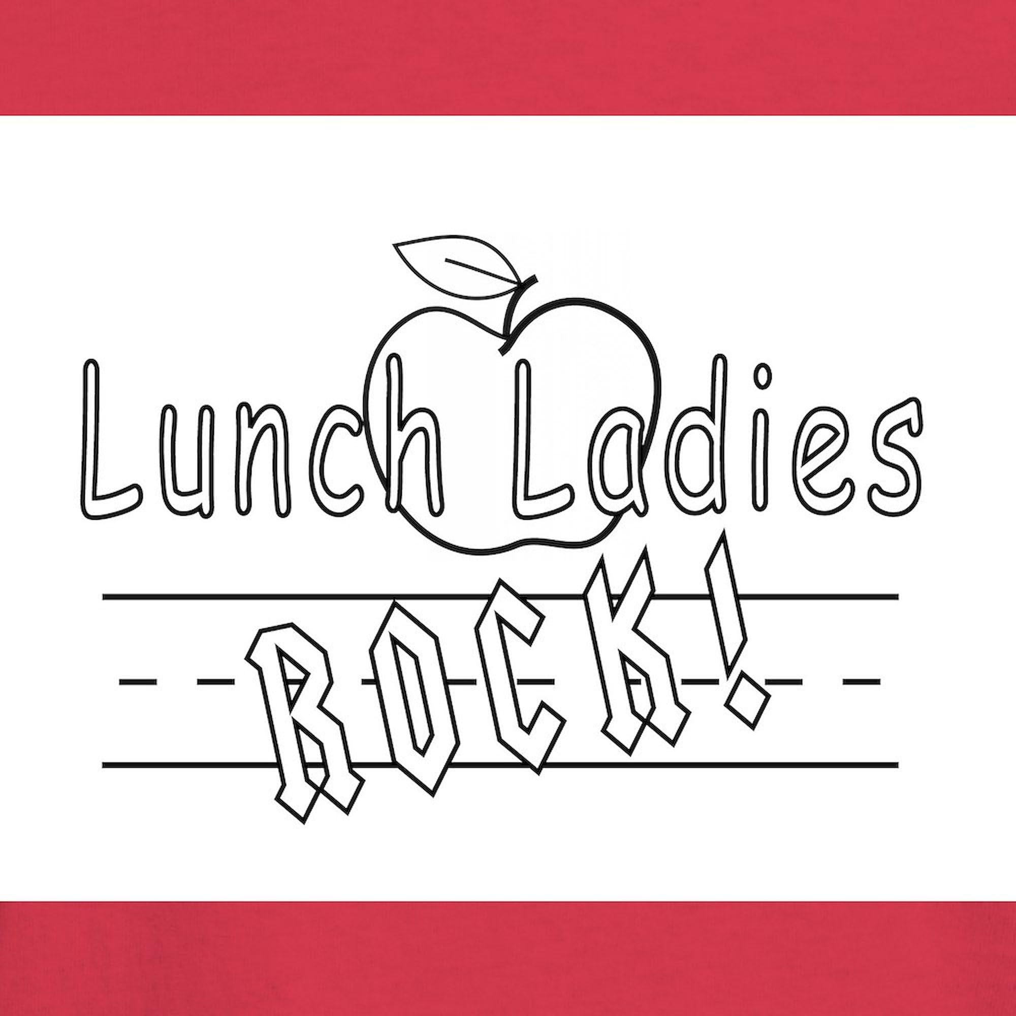 Lunch Ladies Rock Men's & Women's Cotton Dark T-Shirt - Comfortable Casual Tee for Work, School & Everyday Wear | CafePress