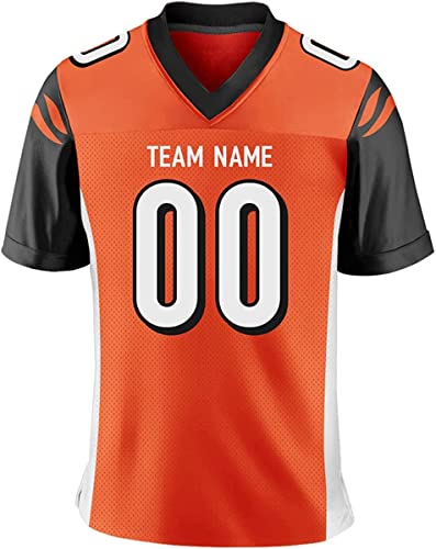 Orange Black White