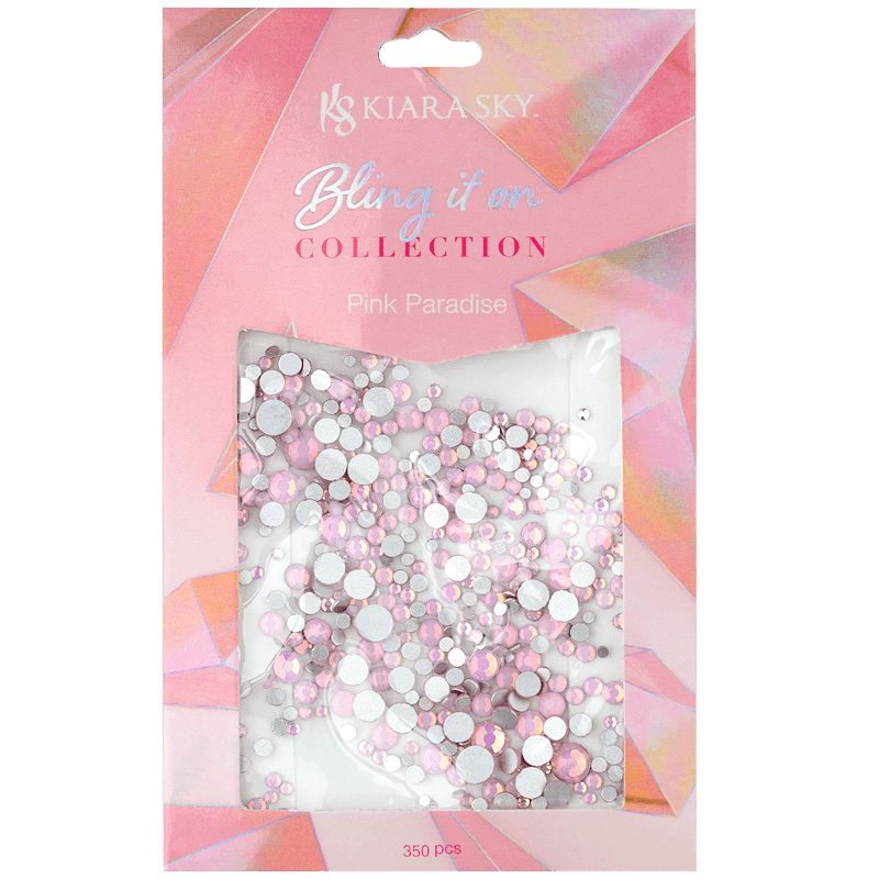 Pink Paradise Rhinestones - Sparkling DIY Craft Gems for Jewelry, Nail Art & Clothing Decoration