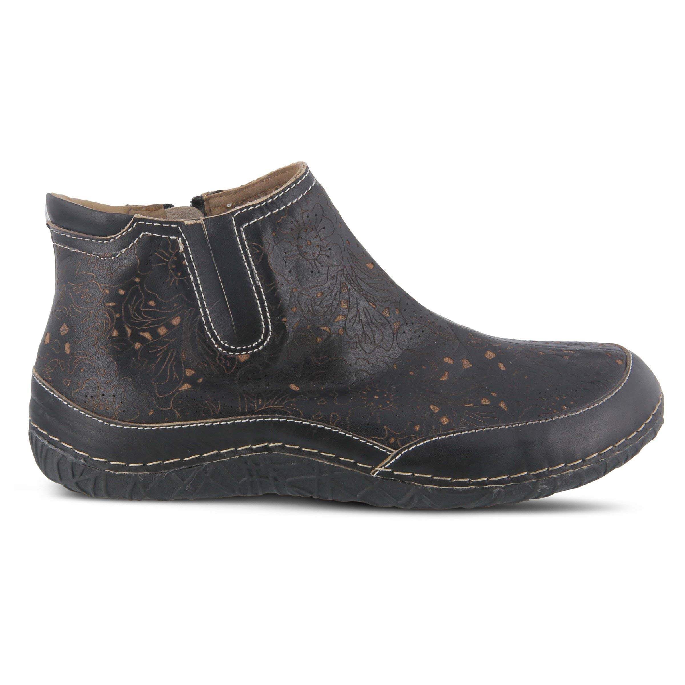 Spring Step L'Artiste Women's Ankle Boots - Comfortable Fashion Booties for Women, Chunky Heel & Side Zipper - Perfect for Office, Casual Outfits & Fall/Winter Seasons