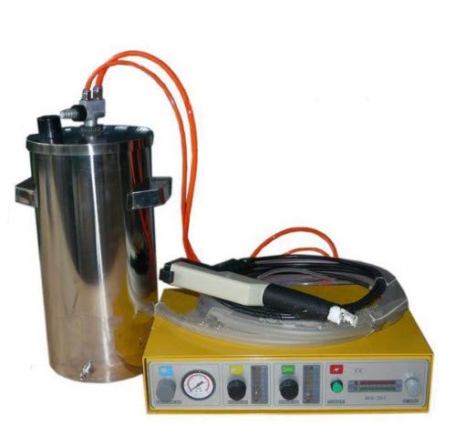 GOWE Stainless Steel Powder Coating Machine with Hopper for Test Applications - Perfect for Industrial, Automotive, and DIY Powder Coating Projects