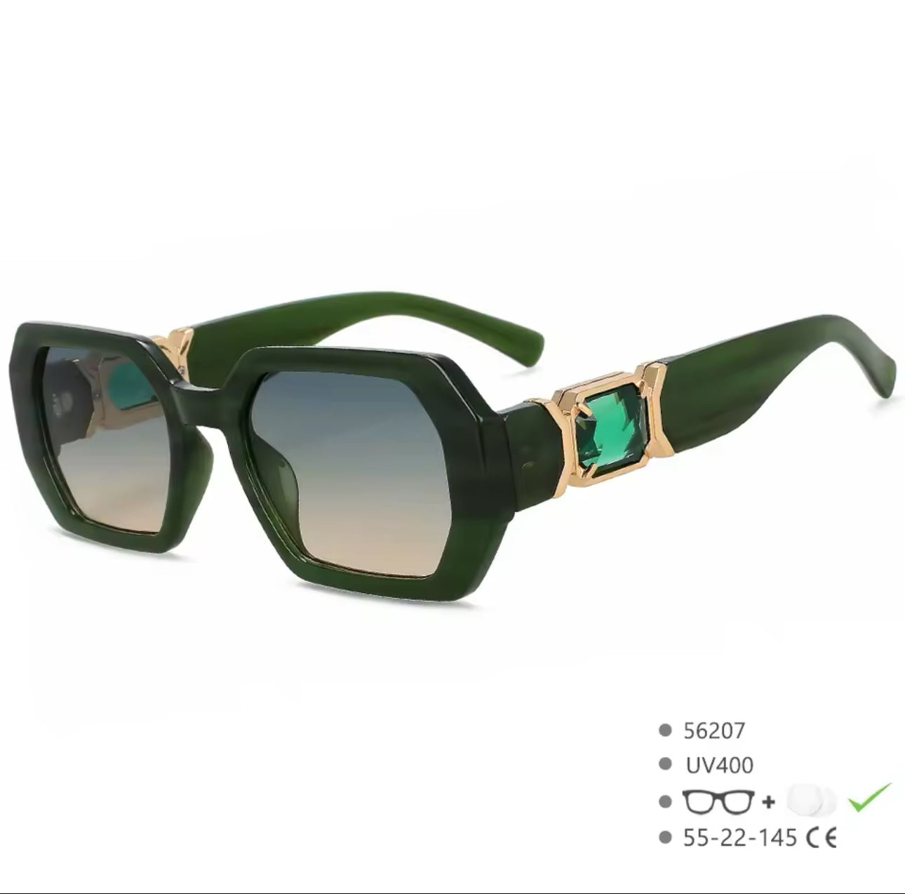 Stevie Oversized Sunglasses for Women - UV400 Protection, Retro Cat Eye Style, Fashionable & Comfortable - Perfect for Beach, Driving, and Outdoor Activities