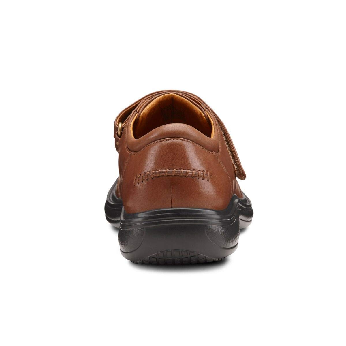 Dr. Comfort Frank Diabetic Shoes for Men - Therapeutic Leather Dress Shoes with Stitch Design - Orthopedic Support for Foot Pain Relief - Perfect for Work, Weddings & Formal Occasions