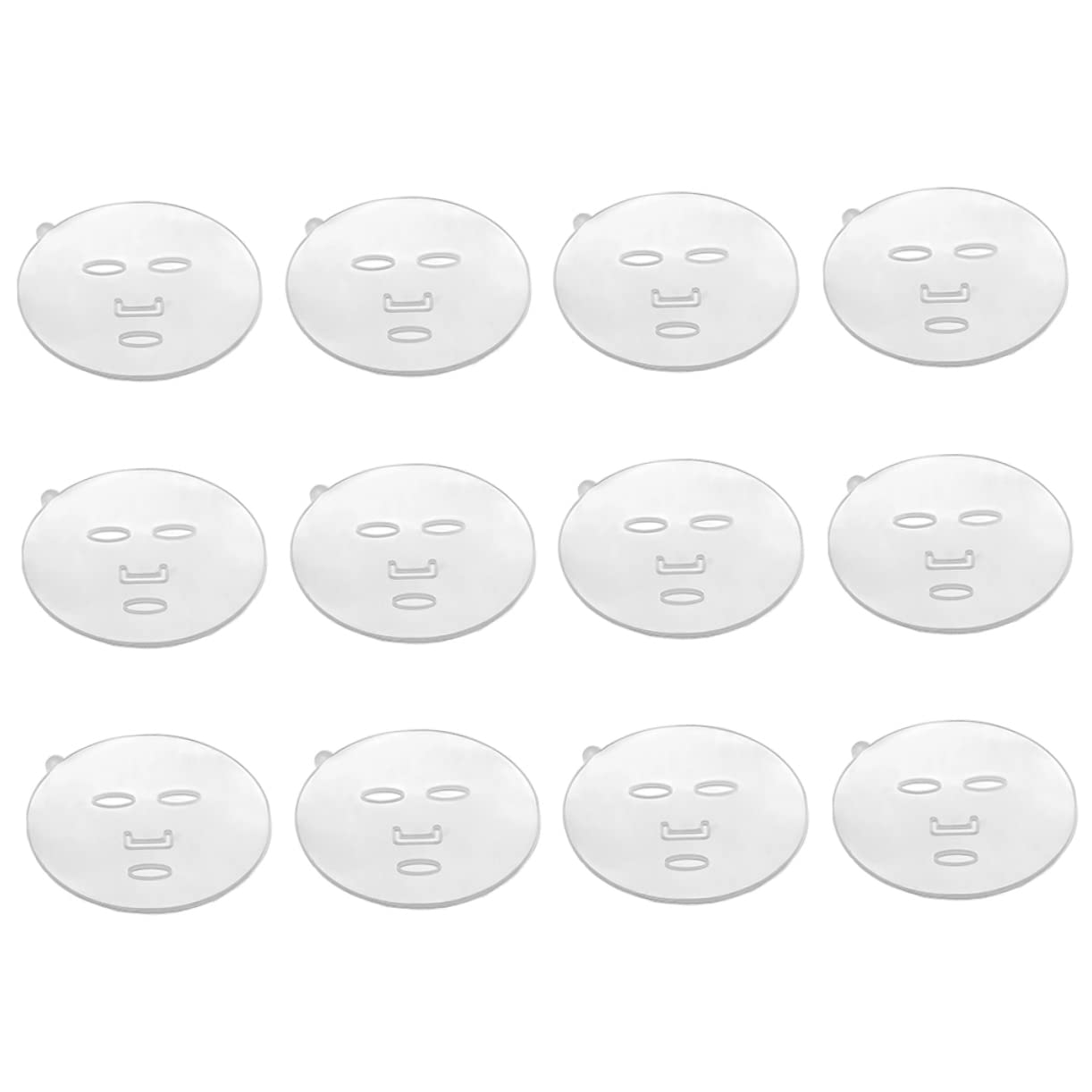 20pcs Reusable DIY Facial Mask Mold Set - Professional Mask Trays for Homemade Skincare & Spa Treatments - Perfect for Face Mask Makers, Beauty Salons and At-Home Skincare Routines