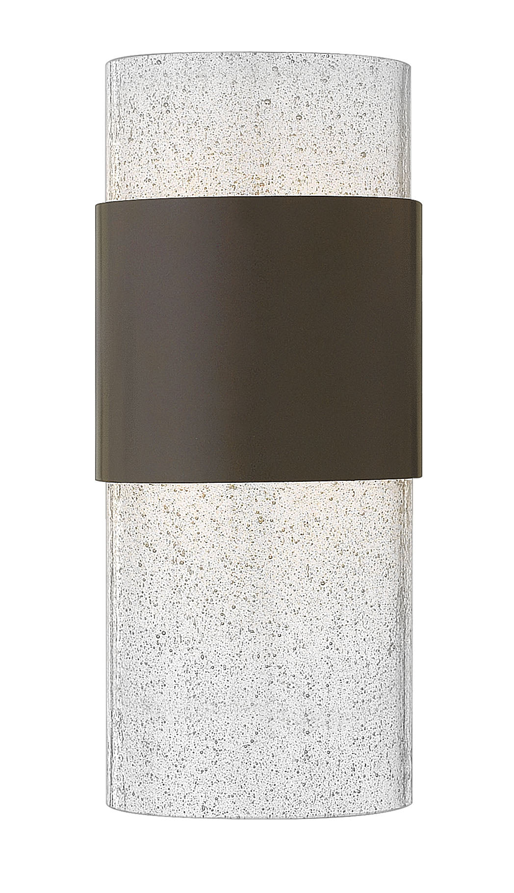 12H Horizon 1 Light Small Outdoor Wall Light in Buckeye Bronze - Weatherproof Exterior Sconce for Porch, Patio, Garden & Entryway Lighting
