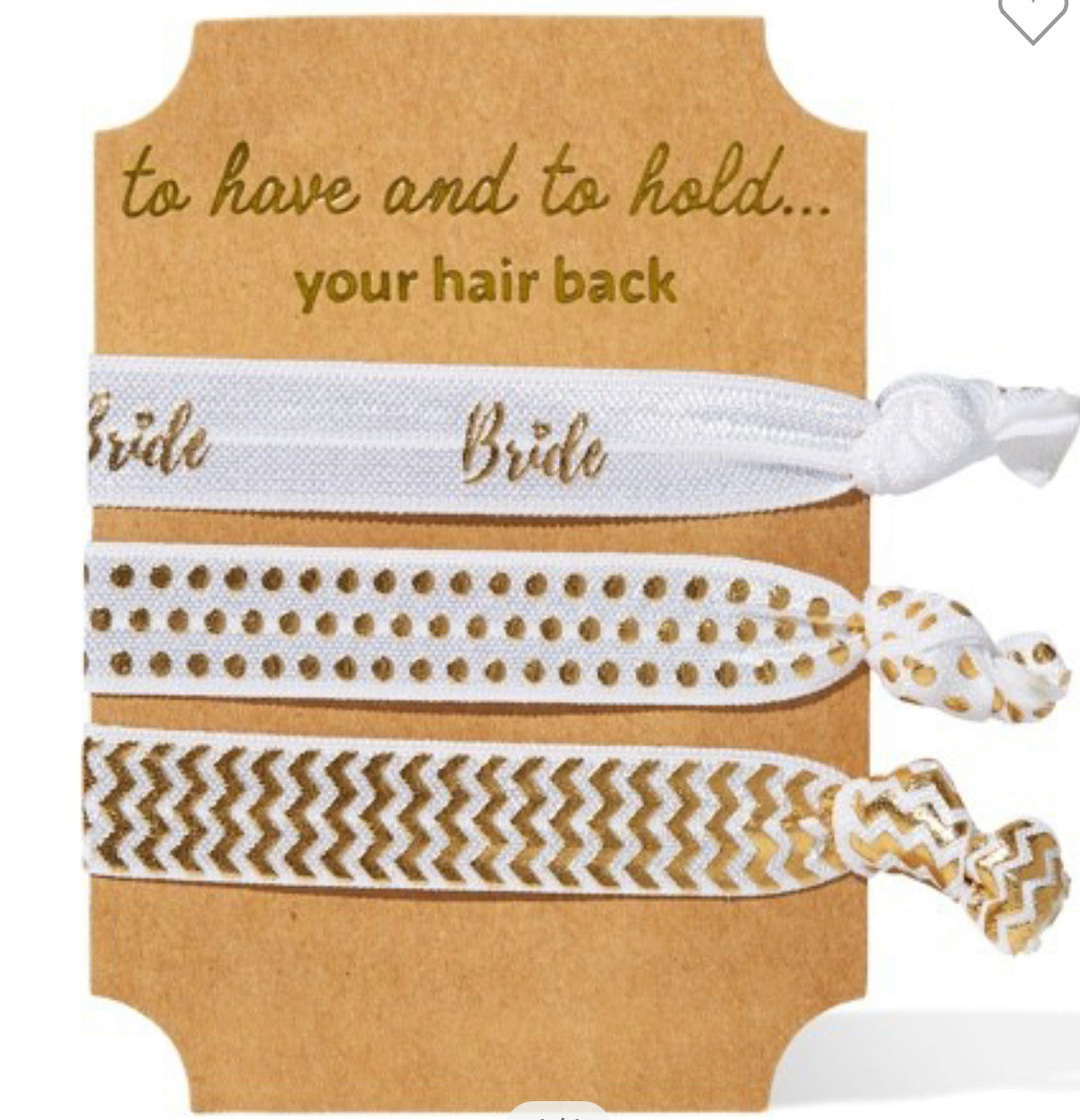 Elegant Wedding Hair Ties for Brides - Soft Silk Scrunchies & Hair Accessories for Bridal Hairstyles, Bridesmaids, and Special Occasions