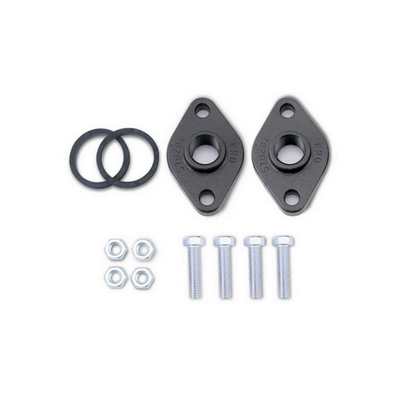 Grundos 519601 3/4 Inch GF 15/26 Cast Iron Flange Set - Durable Water Pump Replacement Part for Industrial & Residential Plumbing Systems