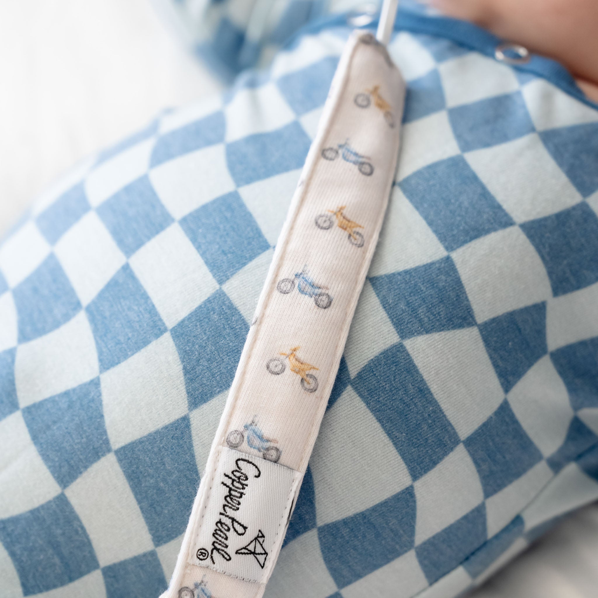 Binky Clips for Pacifiers - Secure Baby Pacifier Holder with Adjustable Strap | Perfect for Strollers, Car Seats & On-the-Go Parenting